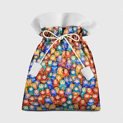 Мешок для подарков Матрёшки, цвет: 3D-принт