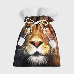 Мешок для подарков Лев царь зверей, цвет: 3D-принт