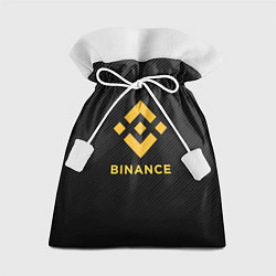 Подарочный мешок БИНАНС ЛОГО CARBON BINANCE LOGO