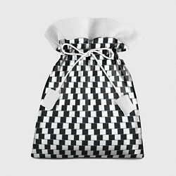 Мешок для подарков Шахматная Иллюзия Искажения, цвет: 3D-принт