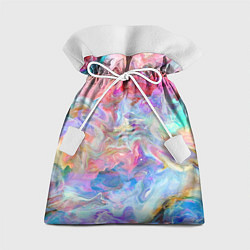 Мешок для подарков Радужное небо, цвет: 3D-принт