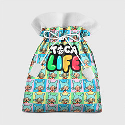 Мешок для подарков Toca Boca logo Тока Бока Рита, цвет: 3D-принт