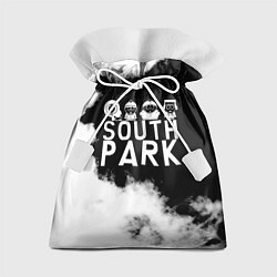 Подарочный мешок Все пацаны на черном фоне Южный Парк
