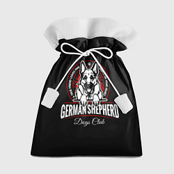 Мешок для подарков Немецкая Овчарка German Shepherd -1, цвет: 3D-принт
