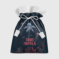 Мешок для подарков Tame impala under water, цвет: 3D-принт
