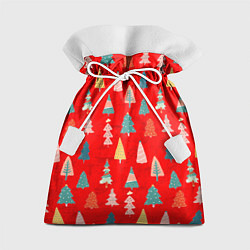 Мешок для подарков Новый год, цвет: 3D-принт