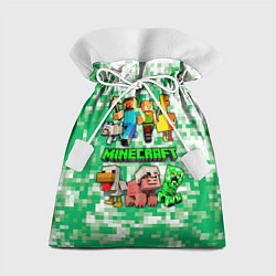 Подарочный мешок Minecraft персонажи мобы
