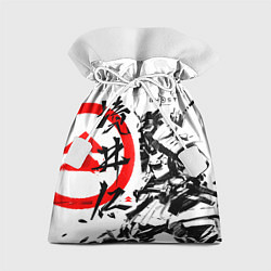 Мешок для подарков Ghost of Tsushima Самурай, цвет: 3D-принт