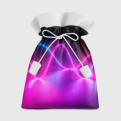 Мешок для подарков Лучи света pink theme, цвет: 3D-принт