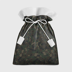 Мешок для подарков Камуфляж: лесной, цвет: 3D-принт