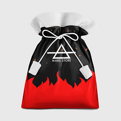 Мешок для подарков 30 Seconds to Mars - Fire, цвет: 3D-принт