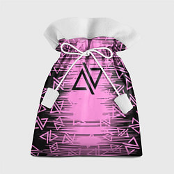 Мешок для подарков Adele - Паттерн логотипов, цвет: 3D-принт