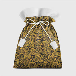 Подарочный мешок Золотые Цветы хохлома