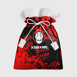 Мешок для подарков La Casa de Papel белла чао, цвет: 3D-принт