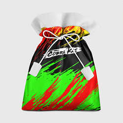 Мешок для подарков Логотип Cobra Kai, цвет: 3D-принт