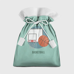 Мешок для подарков Basketball Спорт, цвет: 3D-принт