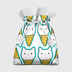 Подарочный мешок Гигантские коты мороженое