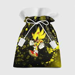 Мешок для подарков SONIC EXE Краски, цвет: 3D-принт