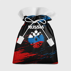 Мешок для подарков Russia Герб в стиле, цвет: 3D-принт
