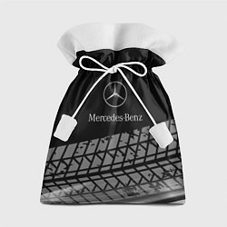 Мешок для подарков Mercedes-Benz шины, цвет: 3D-принт