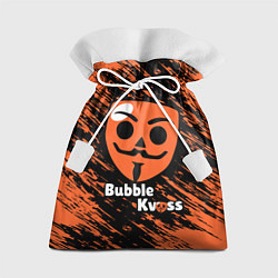 Мешок для подарков БАБЛ КВАС - BUBBLE KVASS ИГРА, цвет: 3D-принт