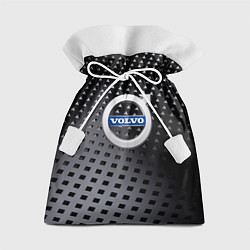 Мешок для подарков Volvo сталь, цвет: 3D-принт