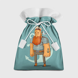 Мешок для подарков Старый добрый моряк, цвет: 3D-принт