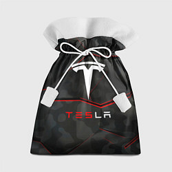 Мешок для подарков Tesla Sport Logo, цвет: 3D-принт