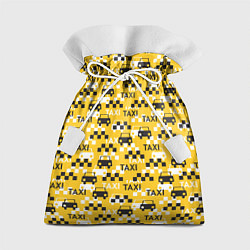 Мешок для подарков Такси Taxi, цвет: 3D-принт