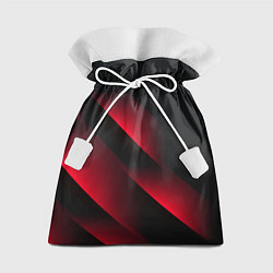 Подарочный мешок Red Fade 3D Красный градиент