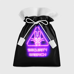 Мешок для подарков Five Nights at Freddys: Security Breach логотип, цвет: 3D-принт