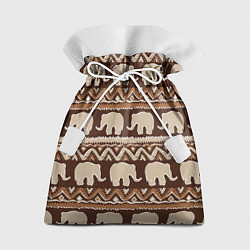 Мешок для подарков Слоны паттерн, цвет: 3D-принт