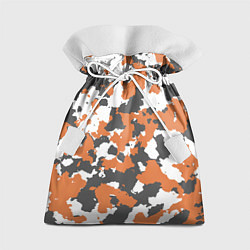 Мешок для подарков Orange Camo, цвет: 3D-принт