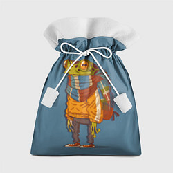 Мешок для подарков Лягуха-путешественица, цвет: 3D-принт