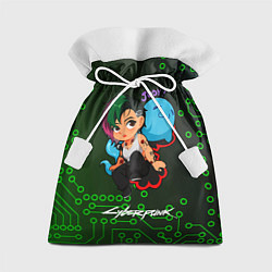 Подарочный мешок Judy art cyberpunk 2077
