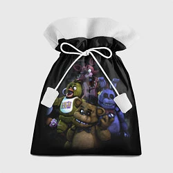 Мешок для подарков Five Nights at Freddys - FNAF персонажи игры, цвет: 3D-принт