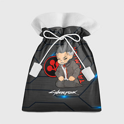Мешок для подарков Такэмура Cyberpunk2077, цвет: 3D-принт