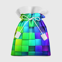 Мешок для подарков Color geometrics pattern Vanguard, цвет: 3D-принт