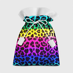 Подарочный мешок Leopard Pattern Neon