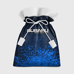 Мешок для подарков SUBARU RACING Арт, цвет: 3D-принт