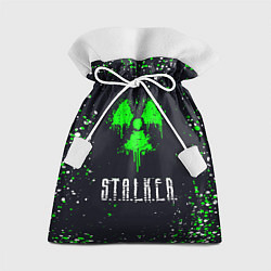 Мешок для подарков Stalker сталкер брызги, цвет: 3D-принт