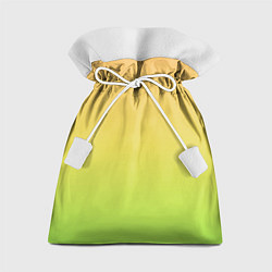 Мешок для подарков GRADIEND YELLOW-GREEN, цвет: 3D-принт