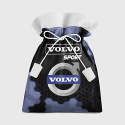 Мешок для подарков VOLVO Sport Соты, цвет: 3D-принт
