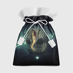 Мешок для подарков Большая ядовитая змея, цвет: 3D-принт