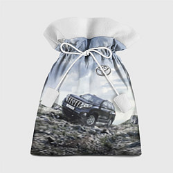 Мешок для подарков Toyota Land Cruiser Prado на скальных камнях Mount, цвет: 3D-принт