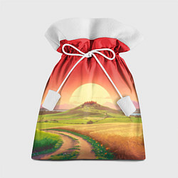 Мешок для подарков Дорога к солнцу, цвет: 3D-принт
