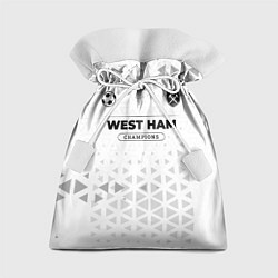 Мешок для подарков West Ham Champions Униформа, цвет: 3D-принт