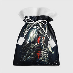 Мешок для подарков Кровавые слезы самурая, цвет: 3D-принт
