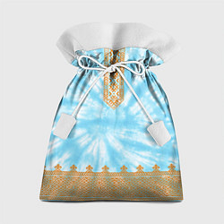 Подарочный мешок Славянская тай-дай рубаха