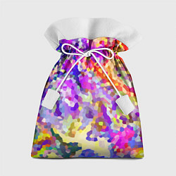 Мешок для подарков Летняя мозаика, цвет: 3D-принт
